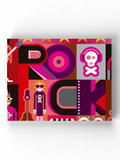 Rock Musical Collage Wrapped Canvas -Image by Shutterstock - WhatYouNeedSales