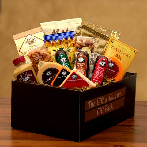 Savory Selections Gift & Gourmet Gift Pack - Meat and cheese gift pack - WhatYouNeedSales