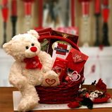 Say You'll Be Mine Valentine Gift Basket - valentines day candy - valentines day gifts  - valentines day gifts for him - valentines day gifts for her - WhatYouNeedSales