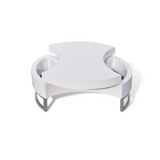 Shape-Adjustable High Gloss White Coffee Table | Modern Design | Solid Construction - WhatYouNeedSales