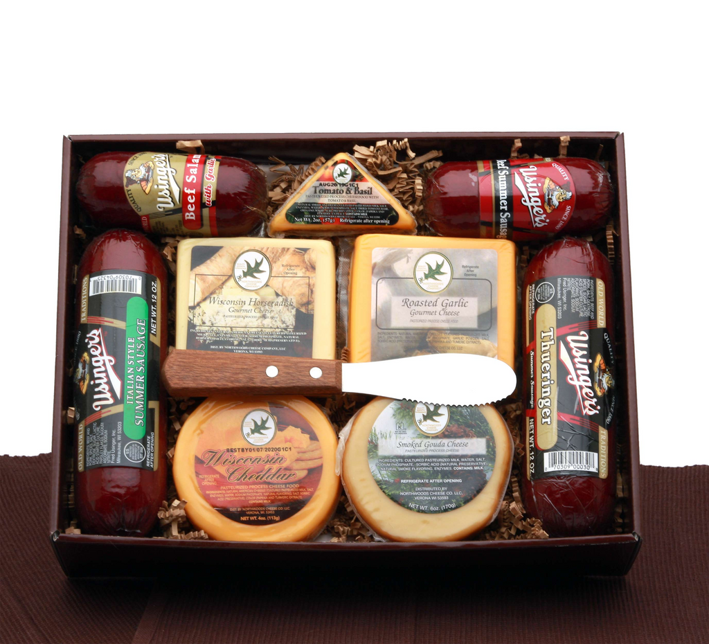 Signature Reserve Meat & Cheese Gift Box - meat and cheese gift baskets - WhatYouNeedSales