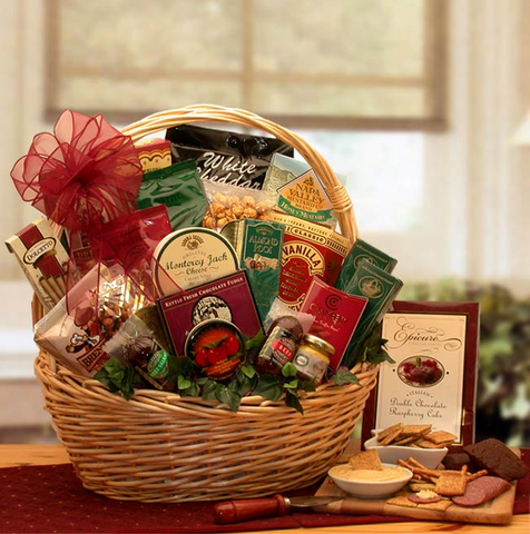 Snack Attack Snack Gift Basket- food gift basket - WhatYouNeedSales