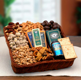 Snackers Delight Nut & Snack Tray - Premium Gourmet Gift