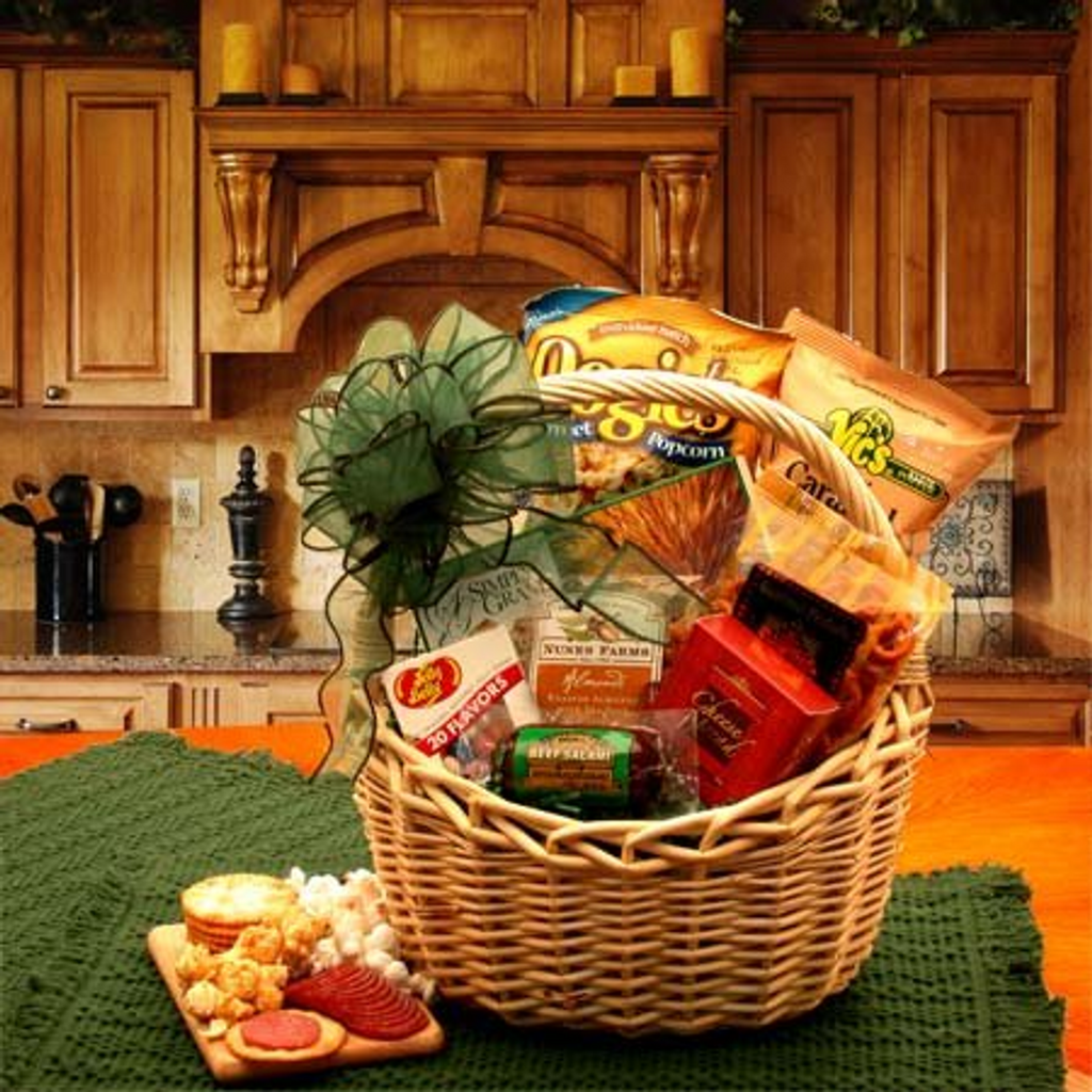 Snackers Delights Gift Basket - food gift basket - WhatYouNeedSales