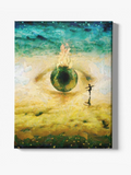 Staring Eye And Dancer Canvas -Image by Shutterstock - WhatYouNeedSales