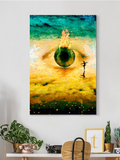 Staring Eye And Dancer Canvas -Image by Shutterstock - WhatYouNeedSales