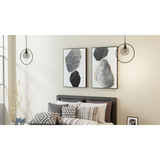 Stoney Silhouettes II Hand Painted Canvas - WhatYouNeedSales