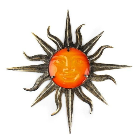 Sun Metal Wall Art - WhatYouNeedSales