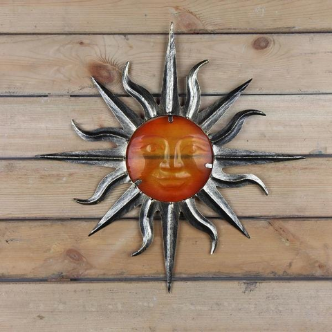 Sun Metal Wall Art - WhatYouNeedSales