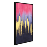 Sunset Wave Canvas Wall Art Multicolor - WhatYouNeedSales