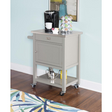 Sydney Gray Apartment Cart - WhatYouNeedSales