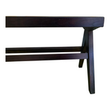 TAKASHI BENCH DARK BROWN - WhatYouNeedSales