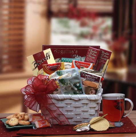 Tea Time Gift Basket - tea gift basket - WhatYouNeedSales