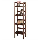 Terry Folding Bookcase Antique Walnut - WhatYouNeedSales