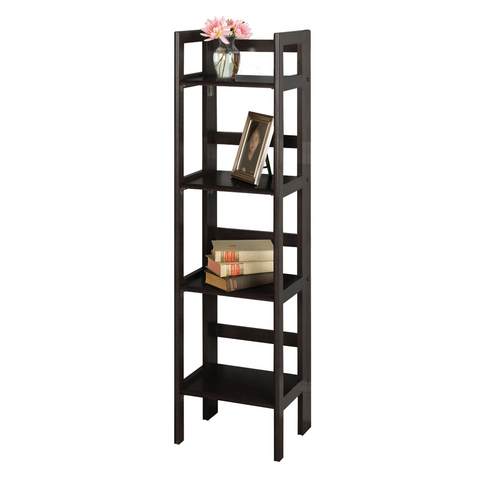 Terry Folding Bookcase Black - WhatYouNeedSales