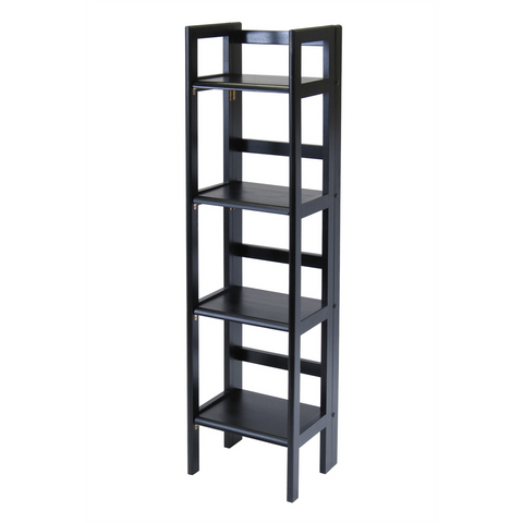 Terry Folding Bookcase Black - WhatYouNeedSales