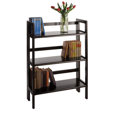 Terry Folding Bookcase Black - WhatYouNeedSales