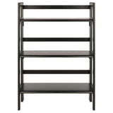 Terry Folding Bookcase Black - WhatYouNeedSales