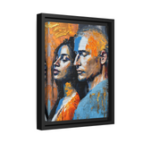 THE COUPLE 2 Canvas Wall Art - By QueenNoble - WhatYouNeedSales