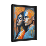 THE COUPLE 2 Canvas Wall Art - By QueenNoble - WhatYouNeedSales