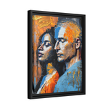 THE COUPLE 2 Canvas Wall Art - By QueenNoble - WhatYouNeedSales