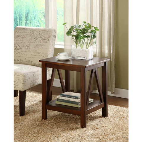 Titian End Table Antique - Classic Design Durable