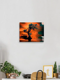 Tree Under The Moonlight Canvas -Image by Shutterstock - WhatYouNeedSales