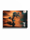 Tree Under The Moonlight Canvas -Image by Shutterstock - WhatYouNeedSales