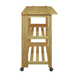 Trek Folding Kitchen Cart - Natural - WhatYouNeedSales