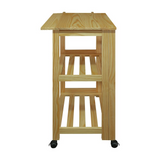 Trek Folding Kitchen Cart - Natural - WhatYouNeedSales