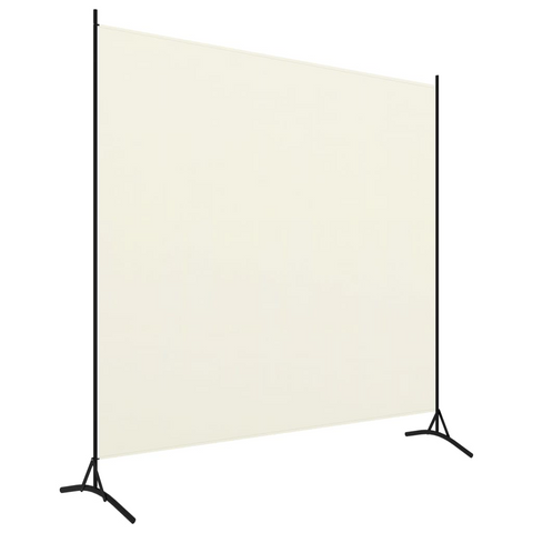 vidaXL 1-Panel Room Divider Cream White 68.9"x70.9" - WhatYouNeedSales