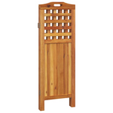 vidaXL 3-Panel Room Divider 47.8"x0.8"x45.3" Solid Wood Acacia - WhatYouNeedSales