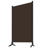 vidaXL 3-Panel Room Divider Brown 102.4"x70.9" - WhatYouNeedSales