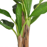 vidaXL Artificial Banana Tree Plant with Pot 68.9" Green - WhatYouNeedSales