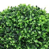 vidaXL Artificial Boxwood Plants 2 pcs with Pots Ball Shaped Green 10.6" - WhatYouNeedSales