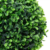 vidaXL Artificial Boxwood Plants 2 pcs with Pots Ball Shaped Green 10.6" - WhatYouNeedSales