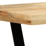 vidaXL Bench 43.3" Solid Mango Wood - WhatYouNeedSales