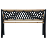 vidaXL Patio Bench 47.2" Wood - WhatYouNeedSales