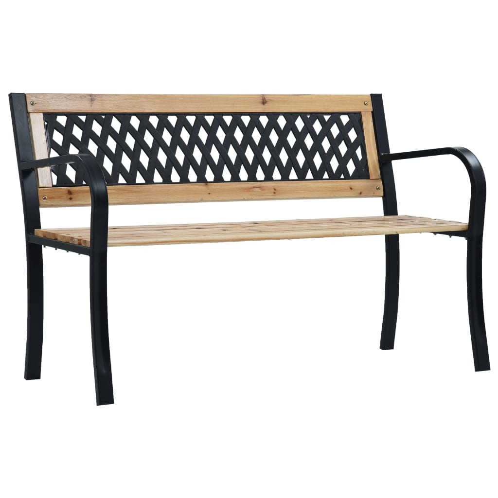 vidaXL Patio Bench 47.2" Wood - WhatYouNeedSales