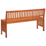 vidaXL Patio Bench 53.9" Solid Eucalyptus Wood - WhatYouNeedSales