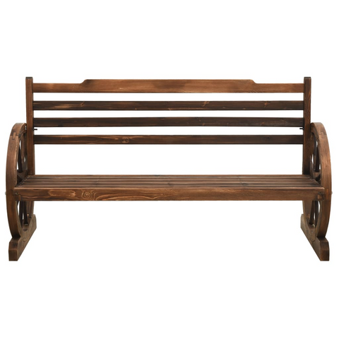 vidaXL Patio Bench 55.9" Solid Wood Fir - WhatYouNeedSales