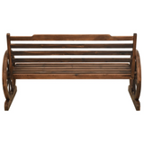 vidaXL Patio Bench 55.9" Solid Wood Fir - WhatYouNeedSales