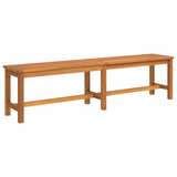 vidaXL Patio Bench 70.9"x13.8"x17.7" Solid Wood Acacia - WhatYouNeedSales