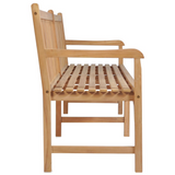 vidaXL Patio Bench 89.8" Solid Teak Wood - WhatYouNeedSales