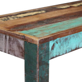 vidaXL Bench Solid Reclaimed Wood 43.3"x13.8"x17.7" - WhatYouNeedSales