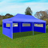 vidaXL Blue Foldable Pop-up Party Tent 9.8’x19.7’