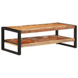 vidaXL Coffee Table 47.2"x23.6"x15.7" Solid Reclaimed Wood - WhatYouNeedSales