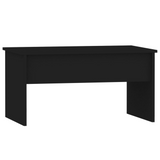 vidaXL Coffee Table Black 31.5"x19.9"x16.3" Engineered Wood - WhatYouNeedSales