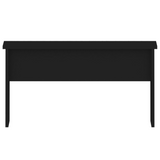 vidaXL Coffee Table Black 31.5"x19.9"x16.3" Engineered Wood - WhatYouNeedSales