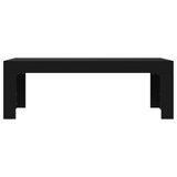 vidaXL Coffee Table Black 40.2"x19.7"x14.2" Engineered Wood - WhatYouNeedSales